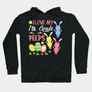 H31Tee Happy Easter 7th Grade Teacher Student Hoodie